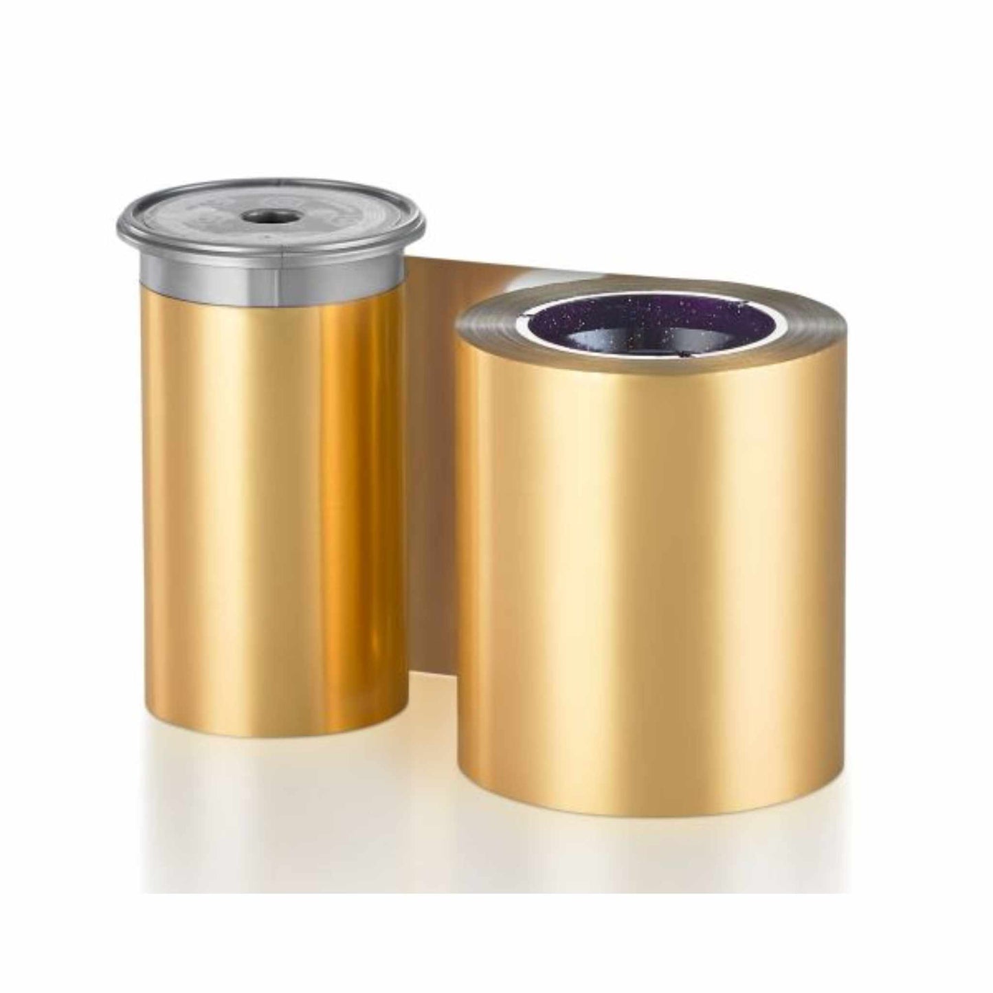 Entrust 525900 - 015 Monochrome Gold Metallic Ribbon (1,500 Prints) - The Card Printing People