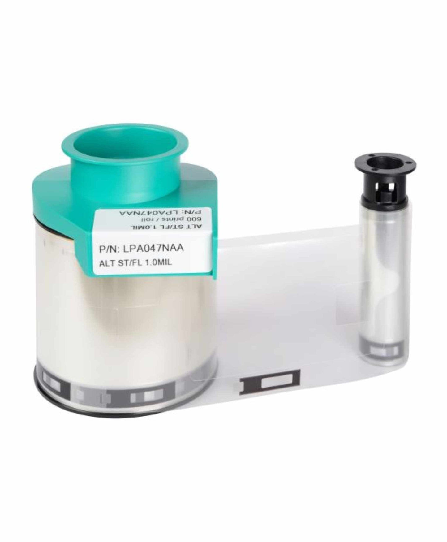 Evolis LPA047NAA 1.0mil Alternate Clear Patch Smart/Full Cut Ribbon (600 prints) - The Card Printing People