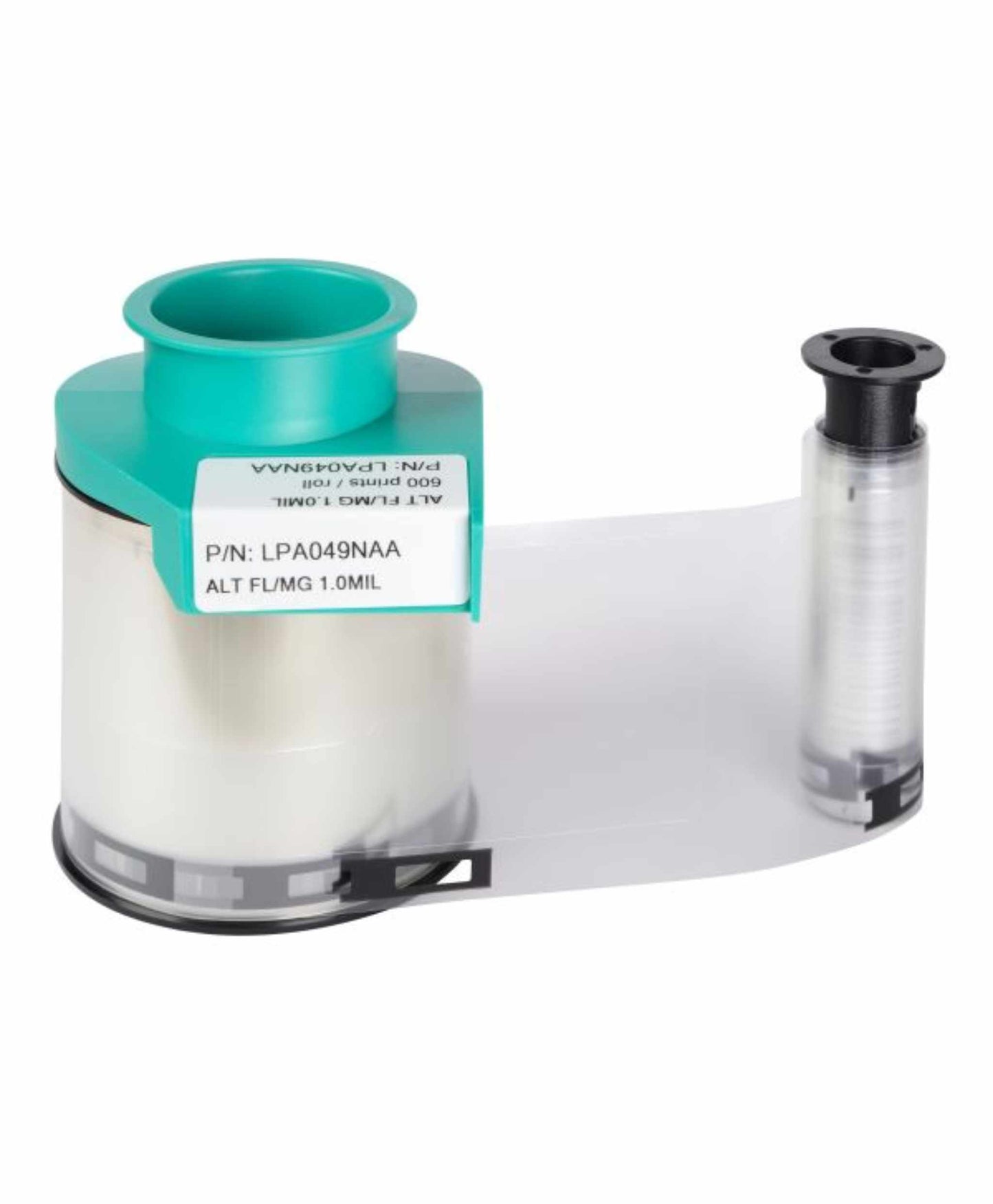 Evolis LPA049NAA 1.0mil Alternate Clear Patch Full/Mag Cut Ribbon (600 prints) - The Card Printing People