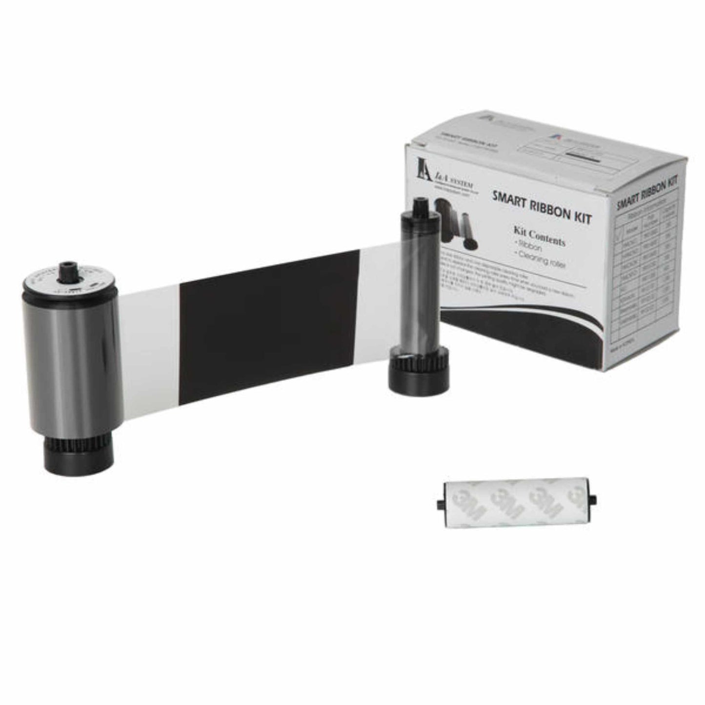 IDP Smart 650655 Black Ribbon & Overlay (600 Prints) - The Card Printing People