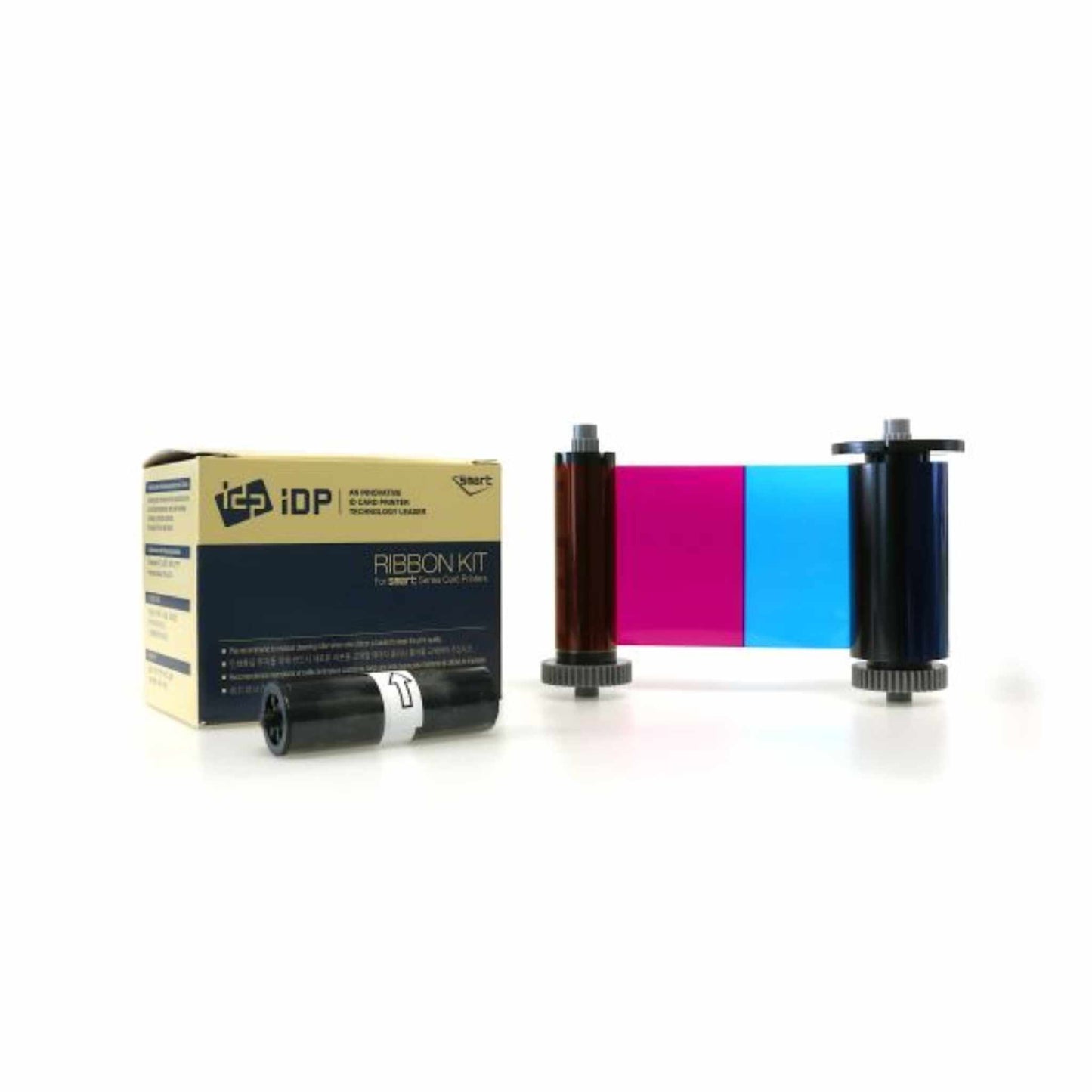 IDP Smart 653361 YMCKO Colour Ribbon (100 prints) - The Card Printing People