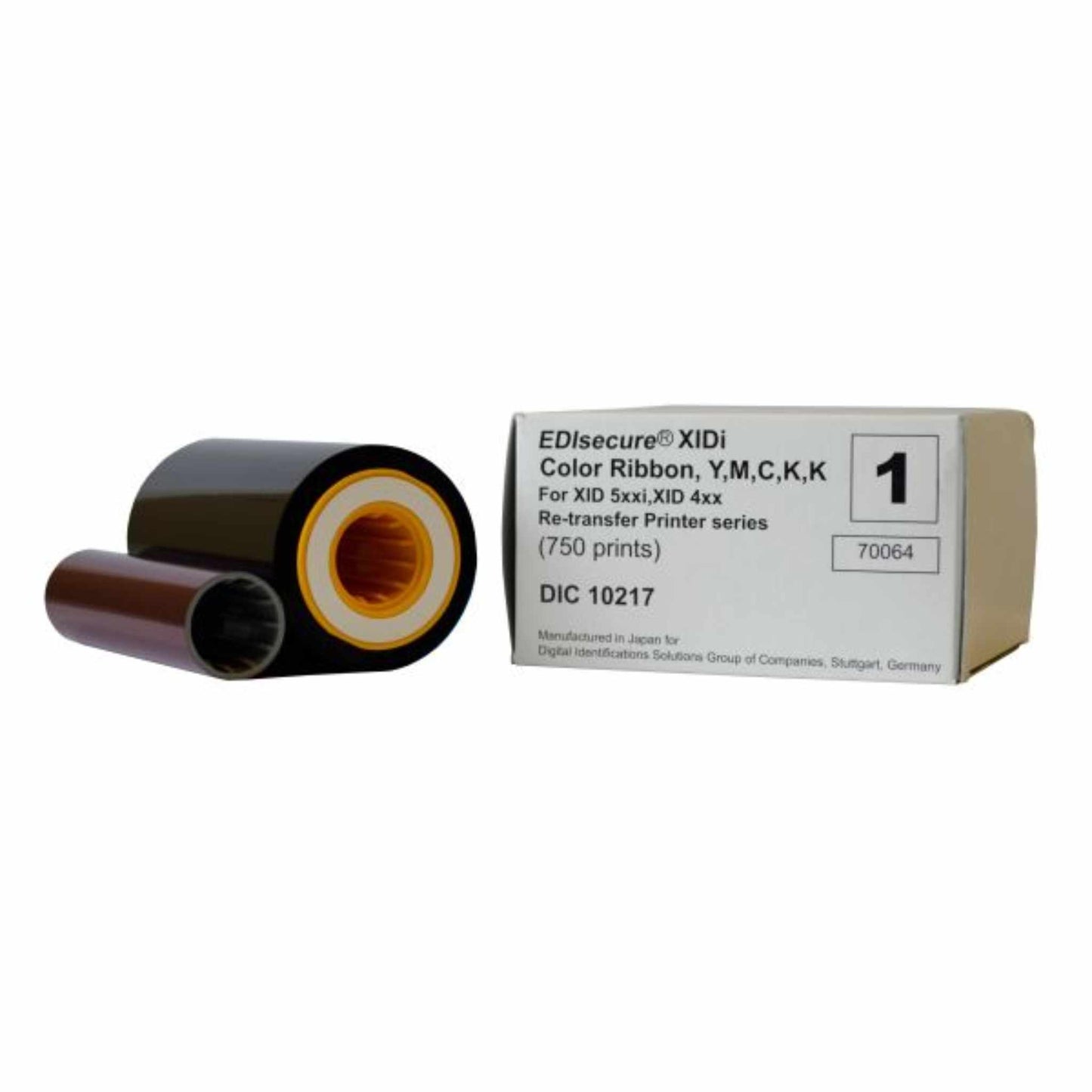 Matica DIC10217 YMCKK Colour Ribbon (750 Prints) - The Card Printing People
