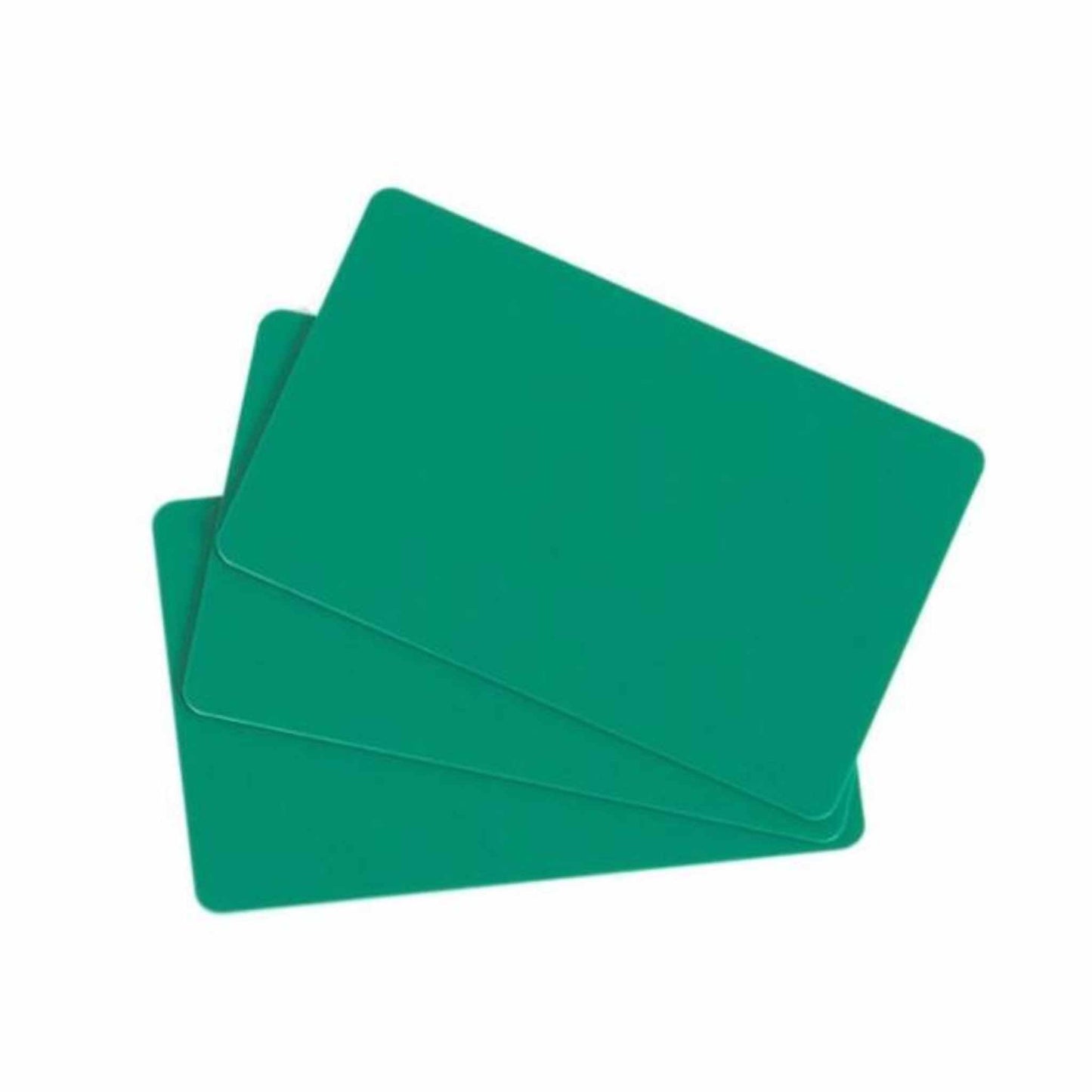 Evolis C4401 Green PVC Cards (Pack of 100) - The Card Printing People