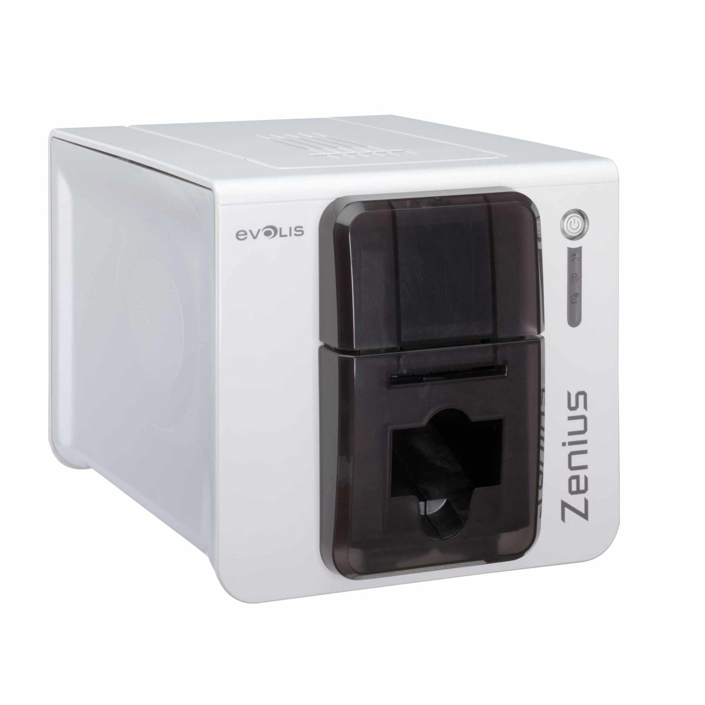 Evolis Zenius Expert Grey Brown Printer - The Card Printing People