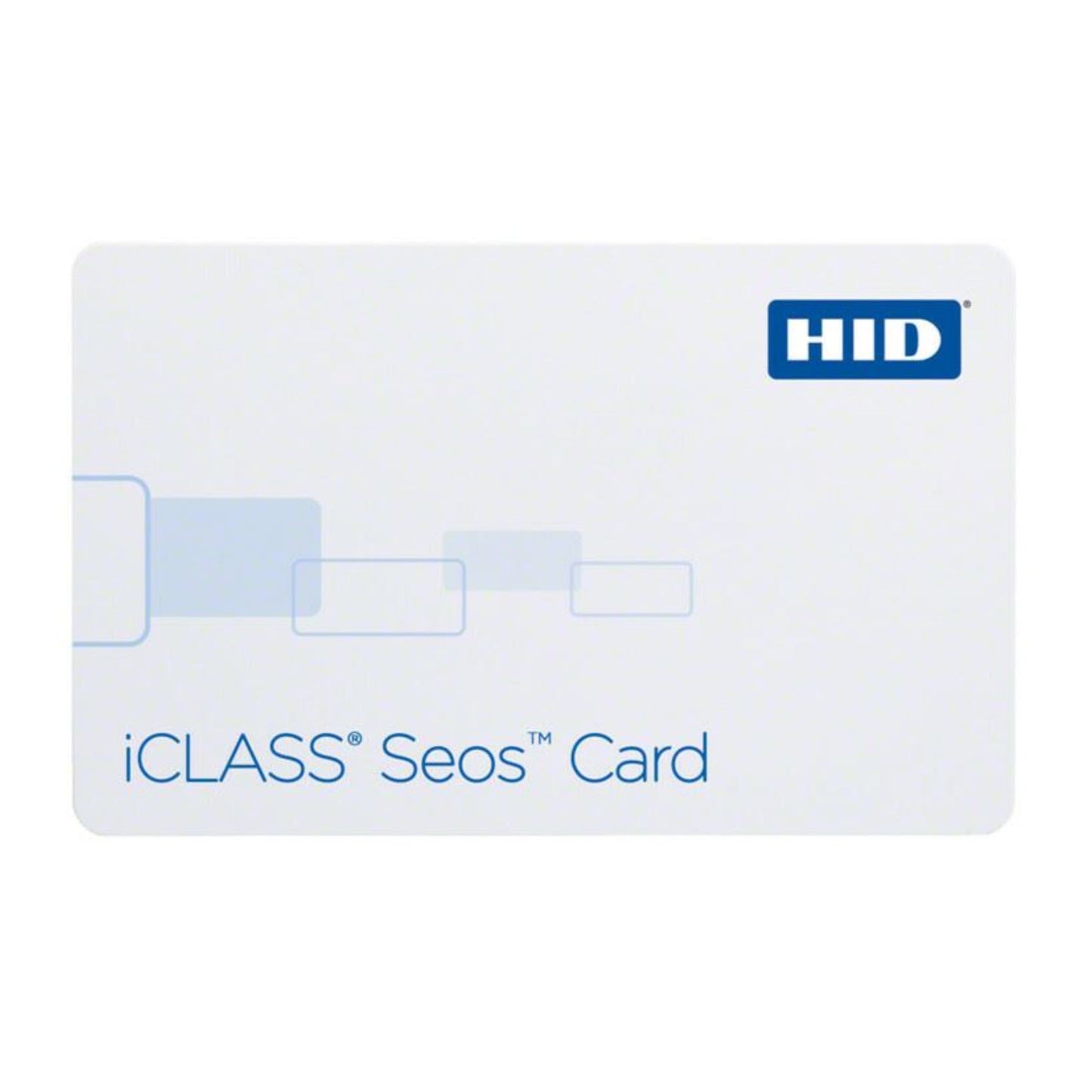 HID 5006PGGMN iClass Seos Composite PET/PVC Card - 8K Bytes - Programmed (Pack of 100) - The Card Printing People