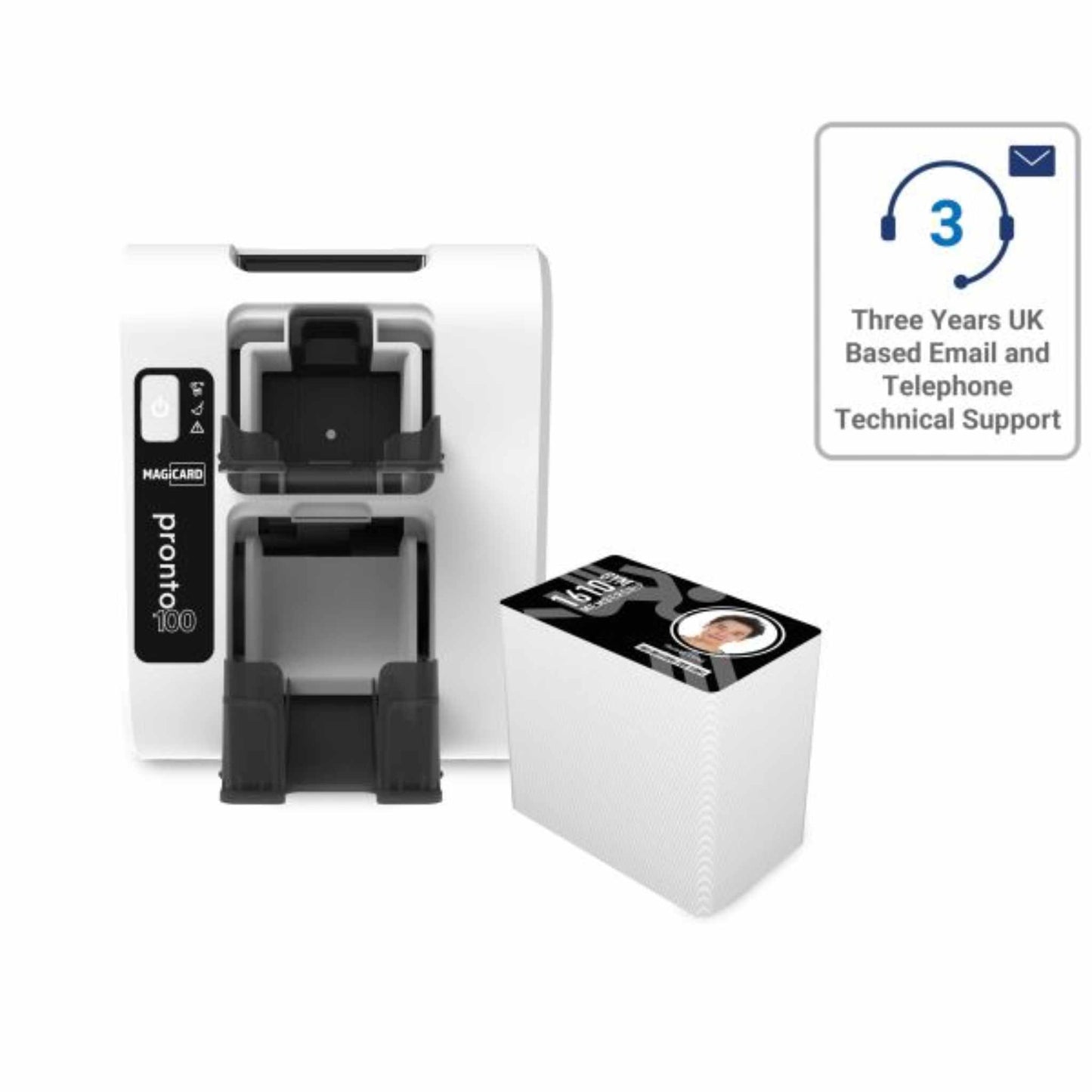 Magicard Pronto100 ID Card Printer (Single - Sided) - The Card Printing People