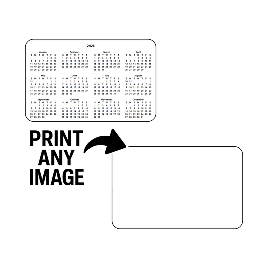 2026 Calendar - Custom Print - Landscape or Portrait Format - The Card Printing People