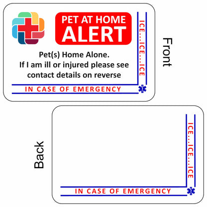 Pet ICE Card - The Card Printing People