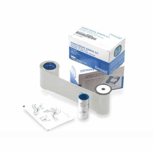 Datacard 532000 - 054 Metallic Silver Ribbon (1500 Prints) - The Card Printing People