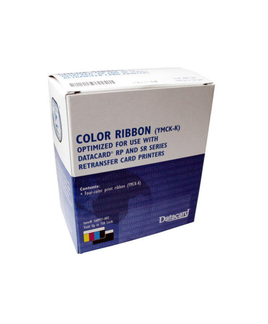 Datacard 568971 - 002 YMCK - K Colour Ribbon (750 Prints) - The Card Printing People