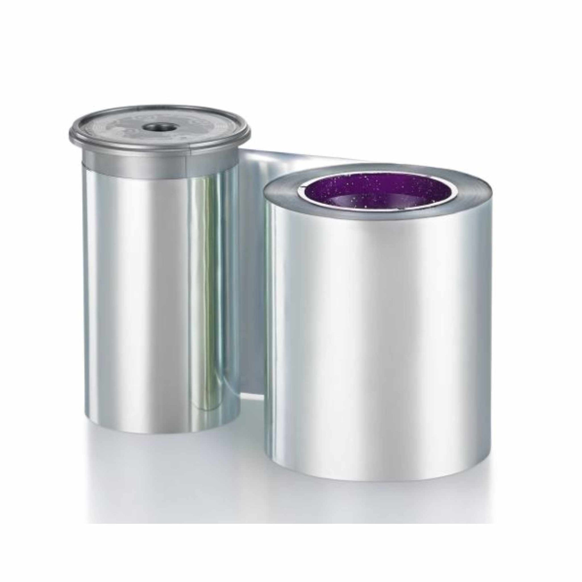 Entrust 525900 - 014 Monochrome Silver Metallic Ribbon (1,500 Prints) - The Card Printing People