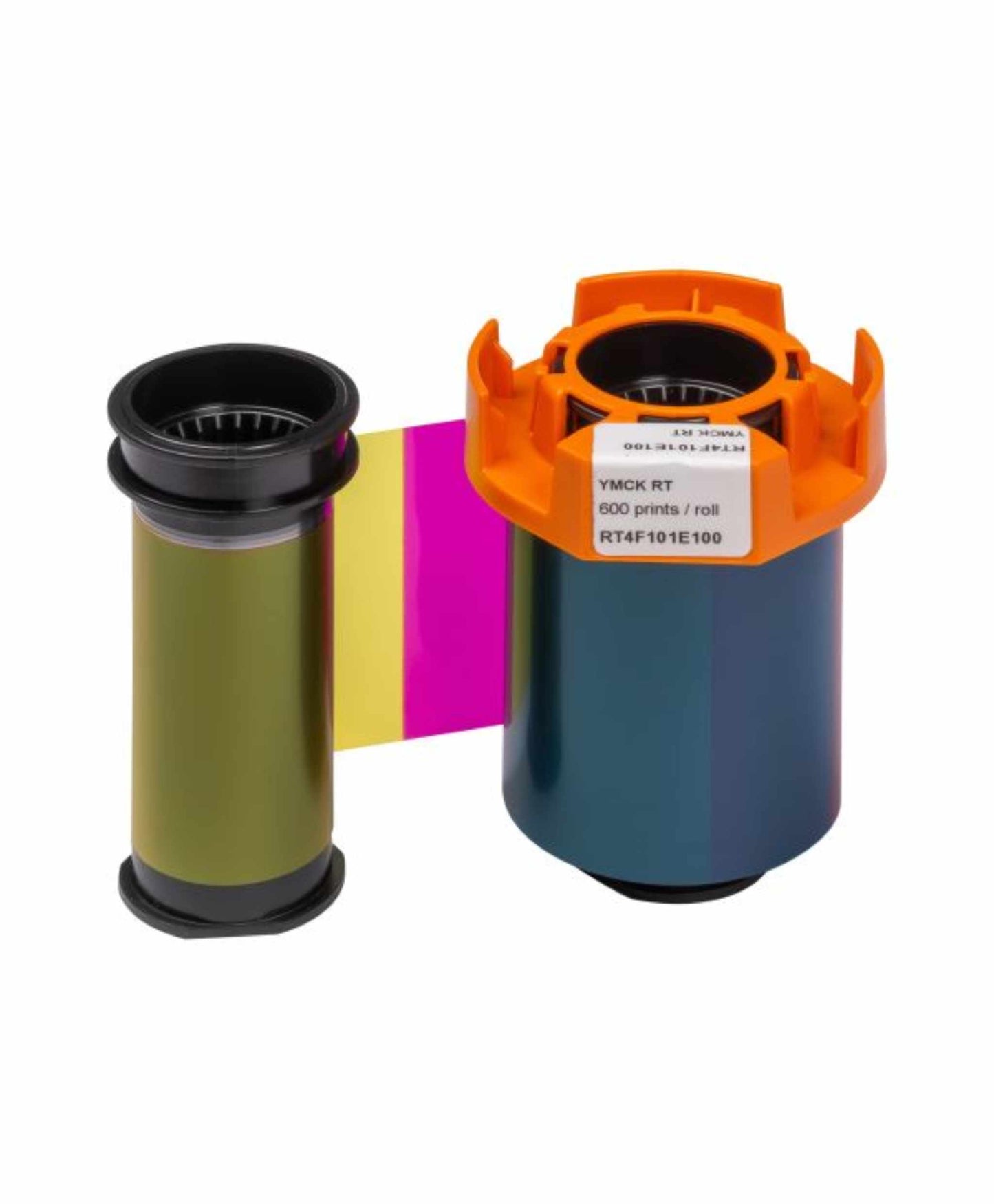 Evolis Agilia RT4F101E100 YMCK Colour Ribbon (600 Prints) - The Card Printing People