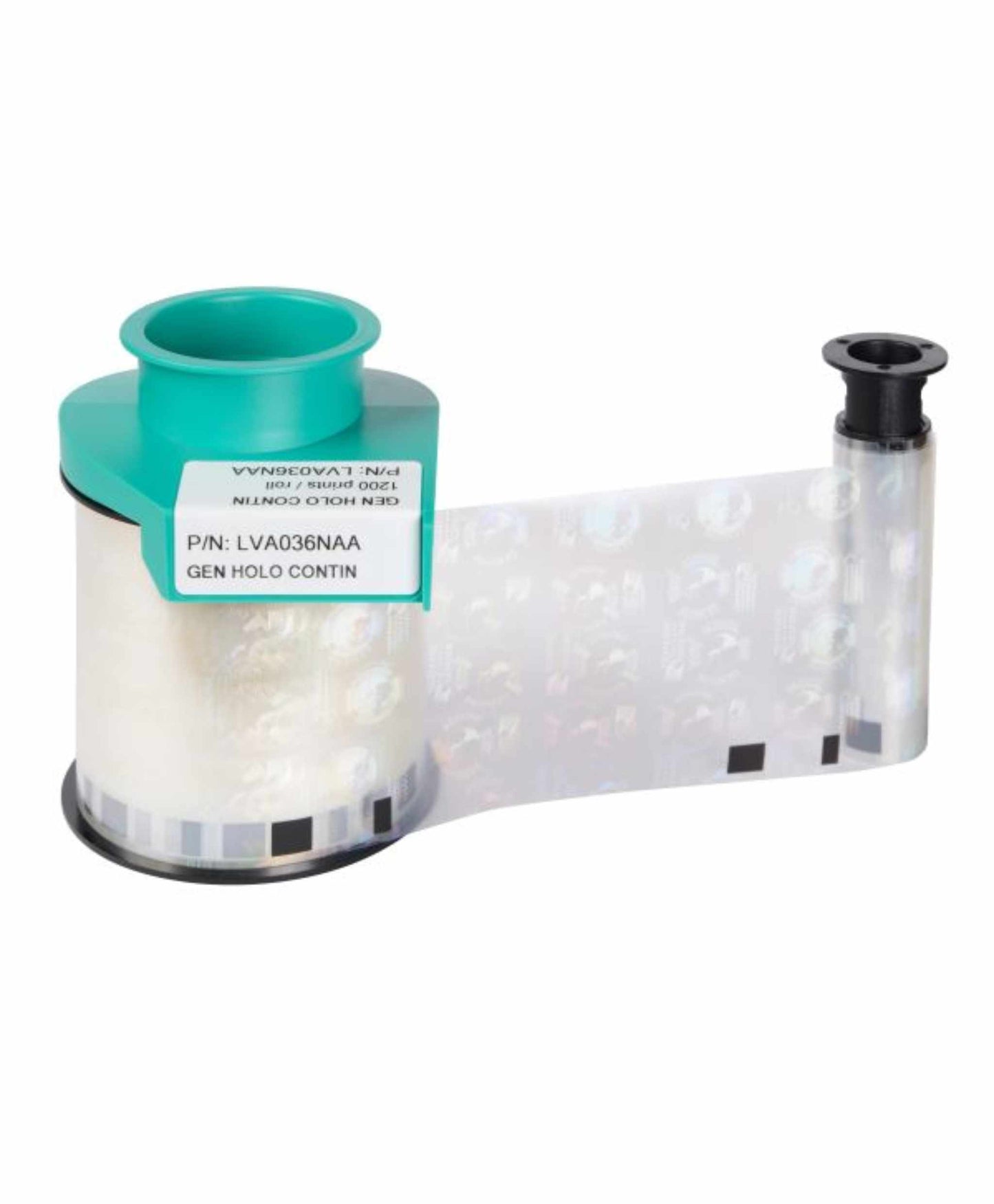Evolis LVA036NAA Continuous Varnish Holo Ribbon (1200 prints) - The Card Printing People
