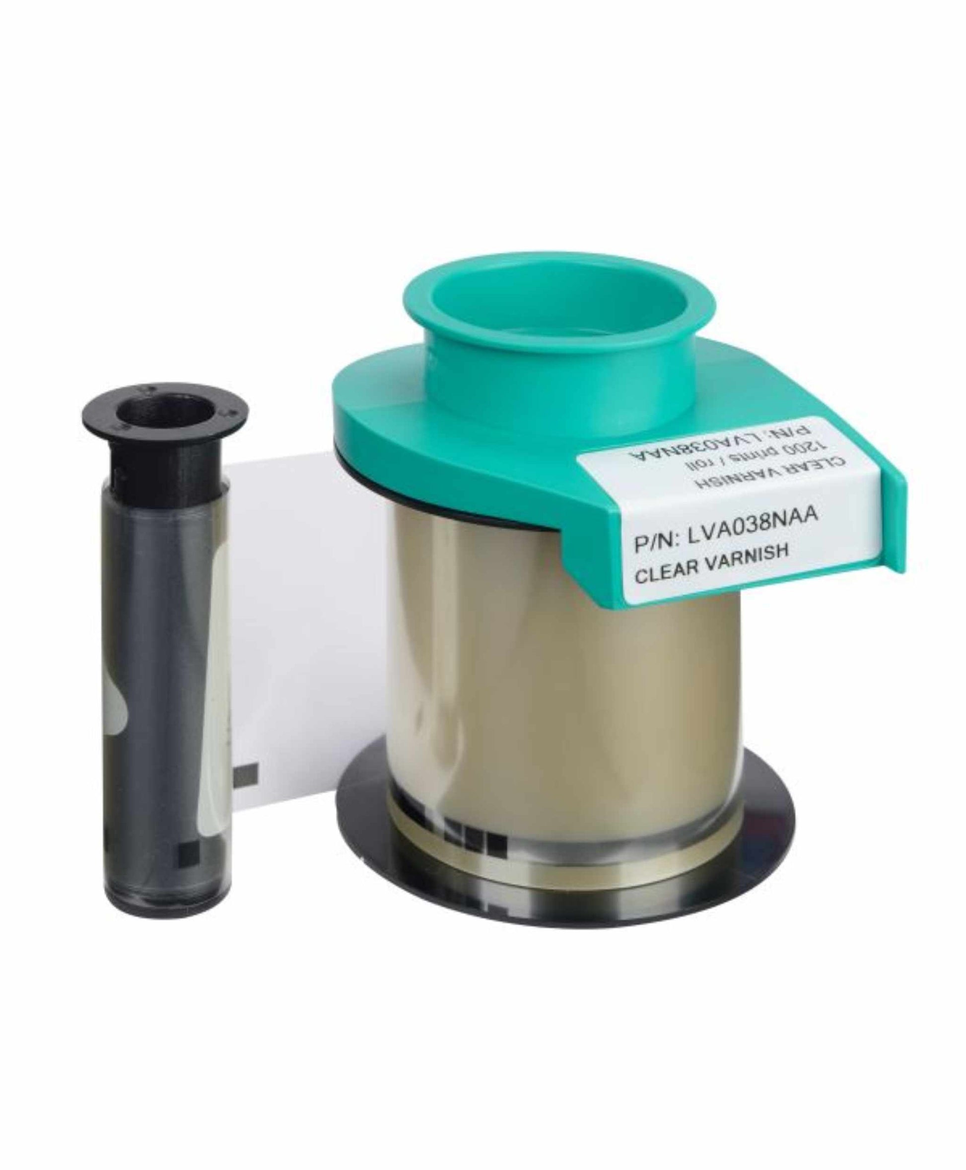 Evolis LVA038NAA Clear Continuous Varnish Ribbon (1200 prints) - The Card Printing People