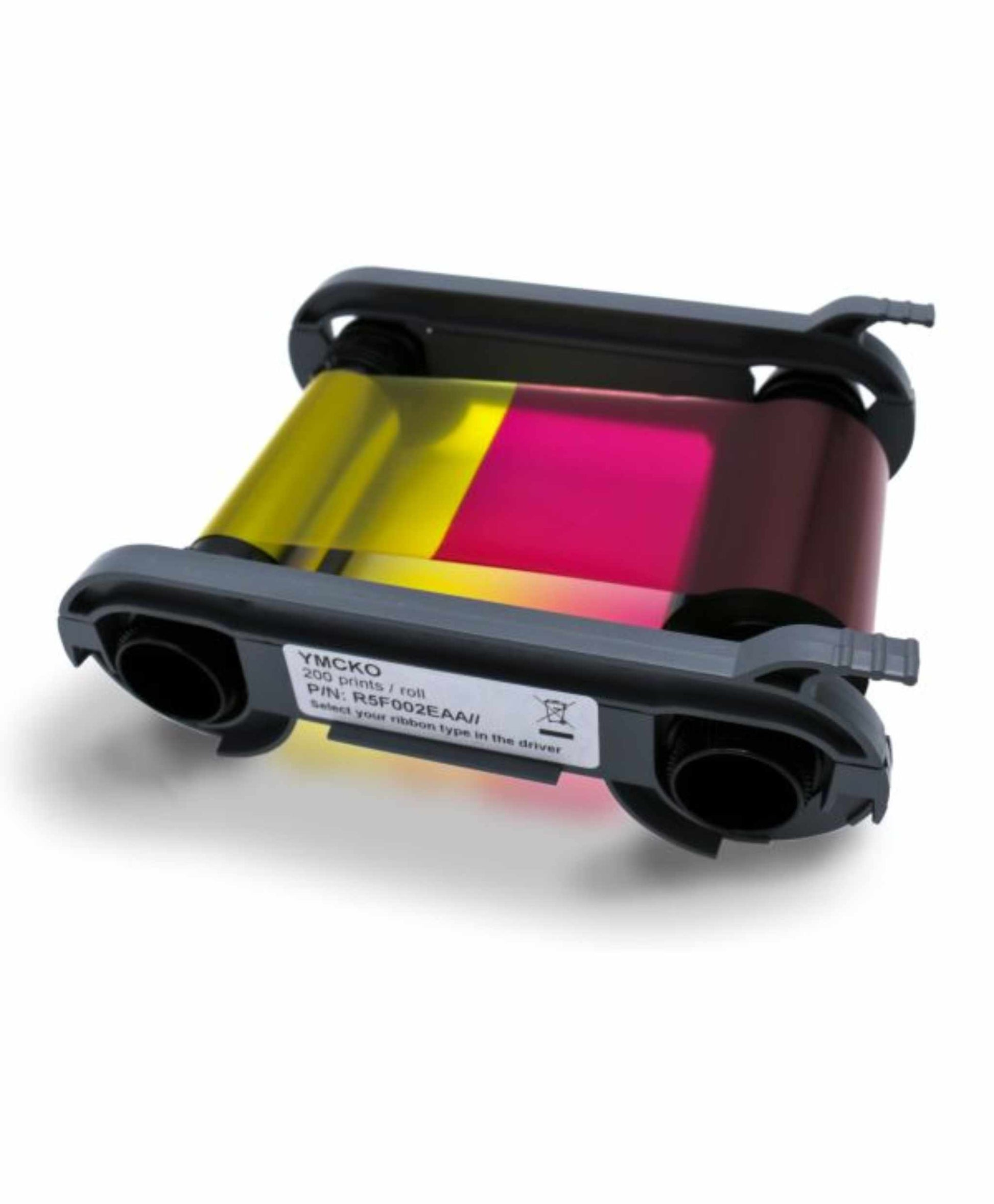 Evolis R5F002EAA YMCKO Colour Ribbon (200 Prints) - The Card Printing People