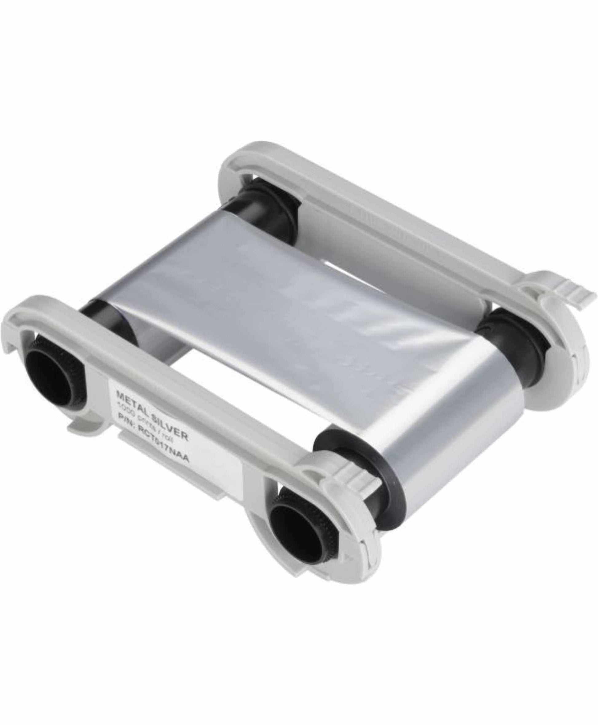 Evolis RCT017NAA Metallic Silver Ribbon (1,000 Prints) - The Card Printing People