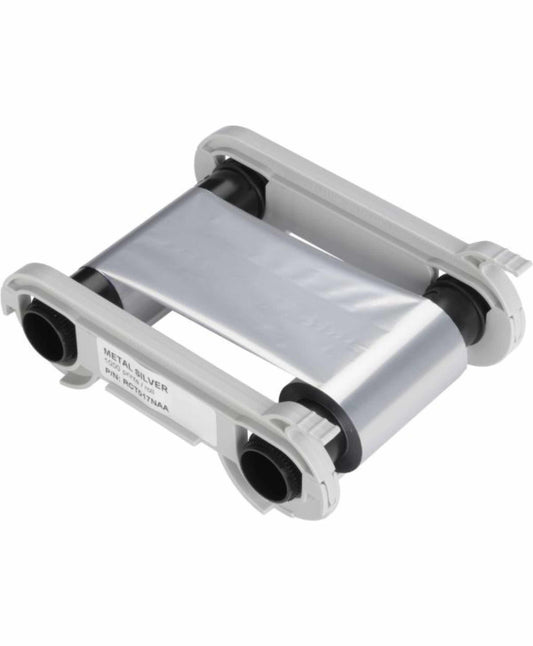 Evolis RCT017NAA Metallic Silver Ribbon (1,000 Prints) - The Card Printing People
