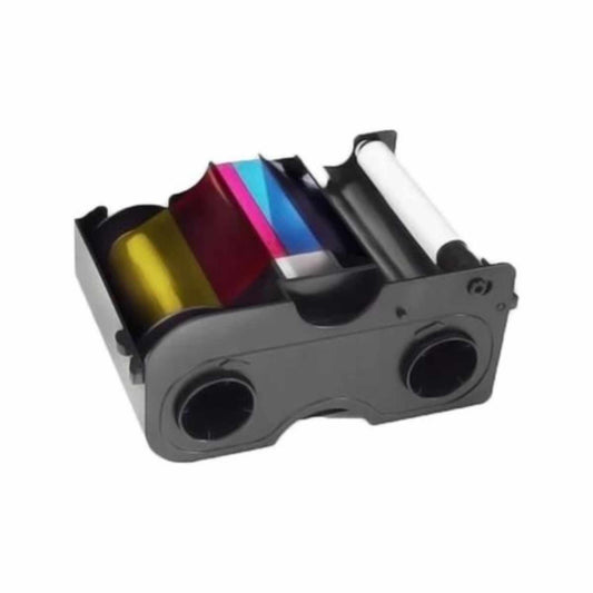 Fargo 45110 YMCKOK Cartridge with Cleaning Roller (200 Prints) - The Card Printing People