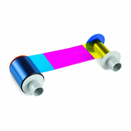 Fargo 84814 YMCFK Full Colour Ribbon with UV Panel (500 Prints) - The Card Printing People