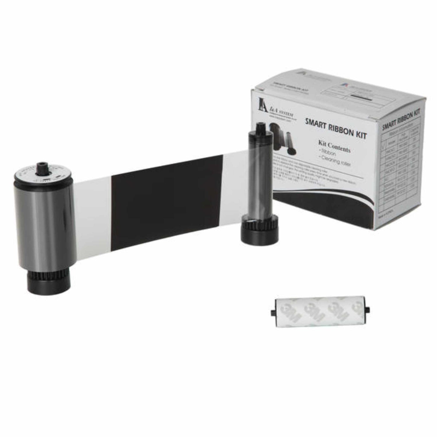 IDP Smart 650655 Black Ribbon & Overlay (600 Prints) - The Card Printing People