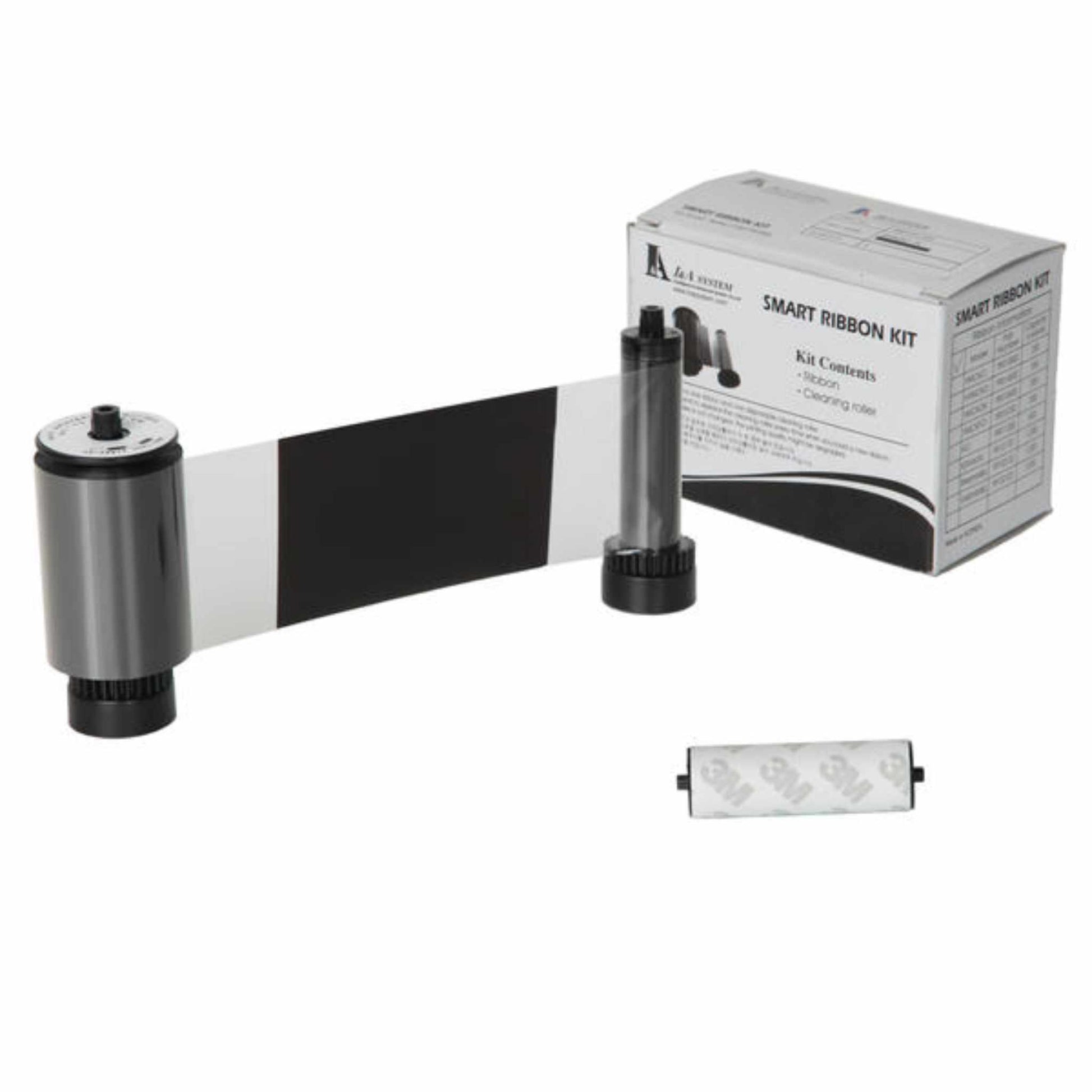 IDP Smart 650655 Black Ribbon & Overlay (600 Prints) - The Card Printing People