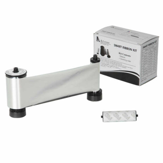 IDP Smart 650681 Silver Ribbon (1200 Prints) - The Card Printing People