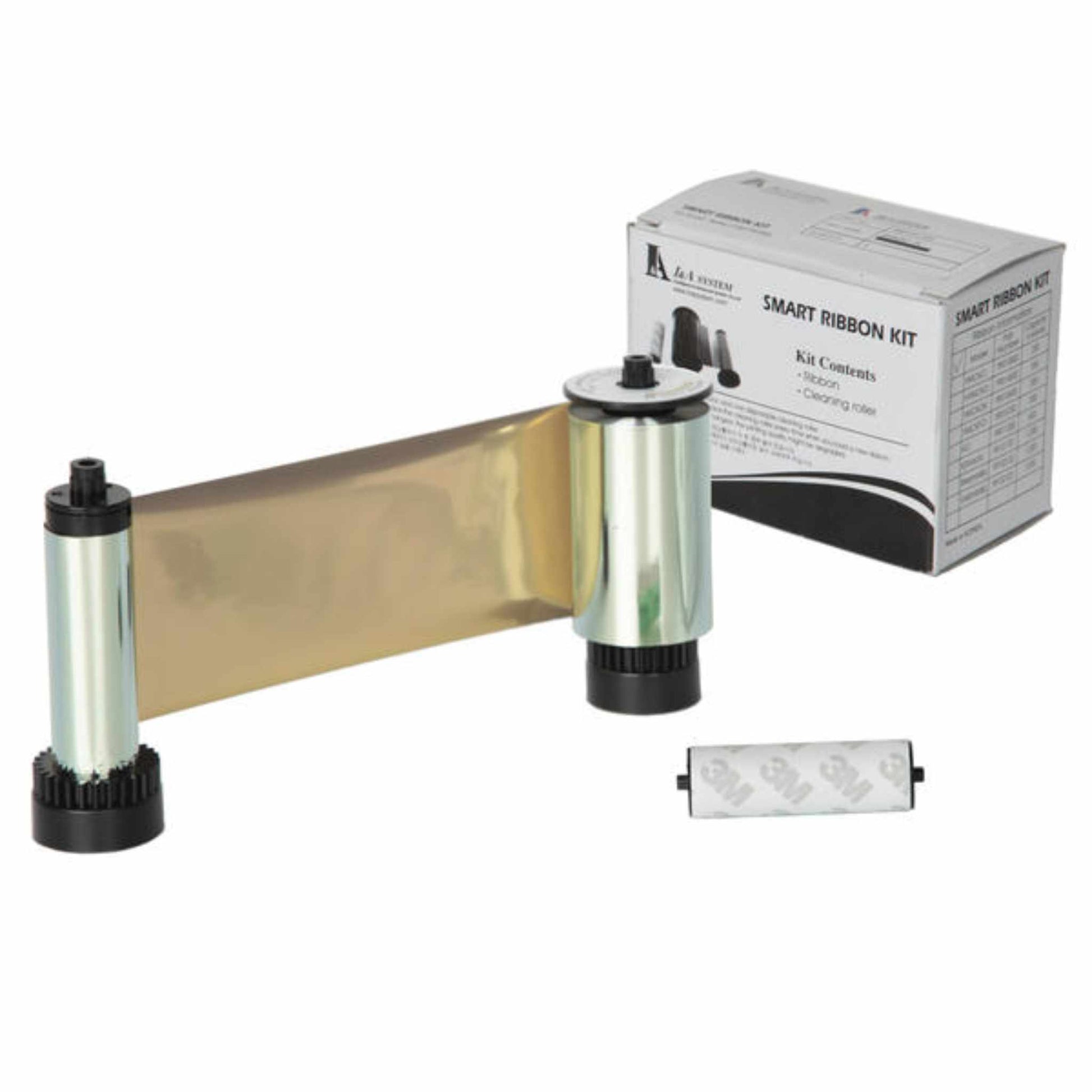IDP Smart 650682 Gold Ribbon (1200 Prints) - The Card Printing People