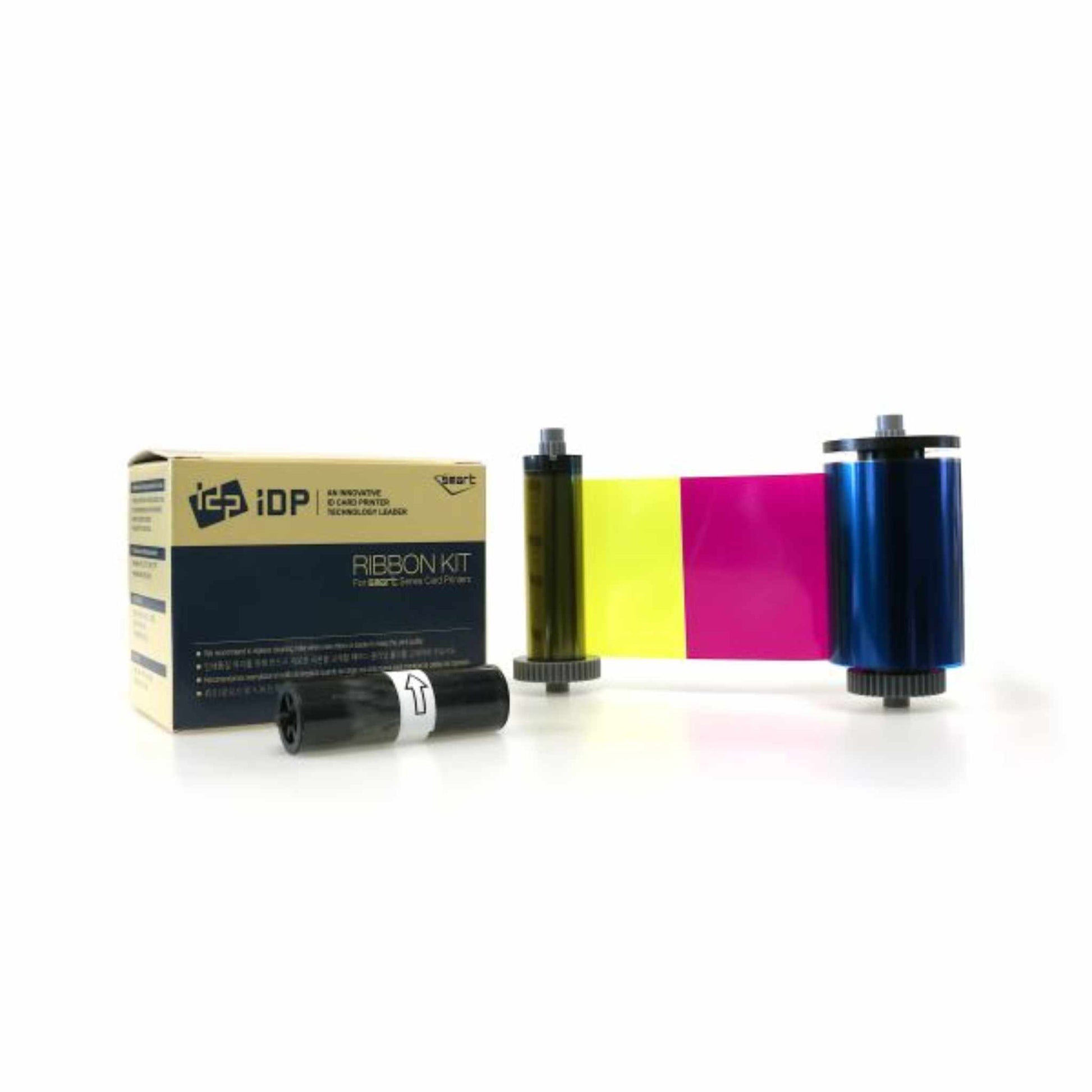 IDP Smart 653362 YMCFKO Colour Ribbon (200 Prints) - The Card Printing People
