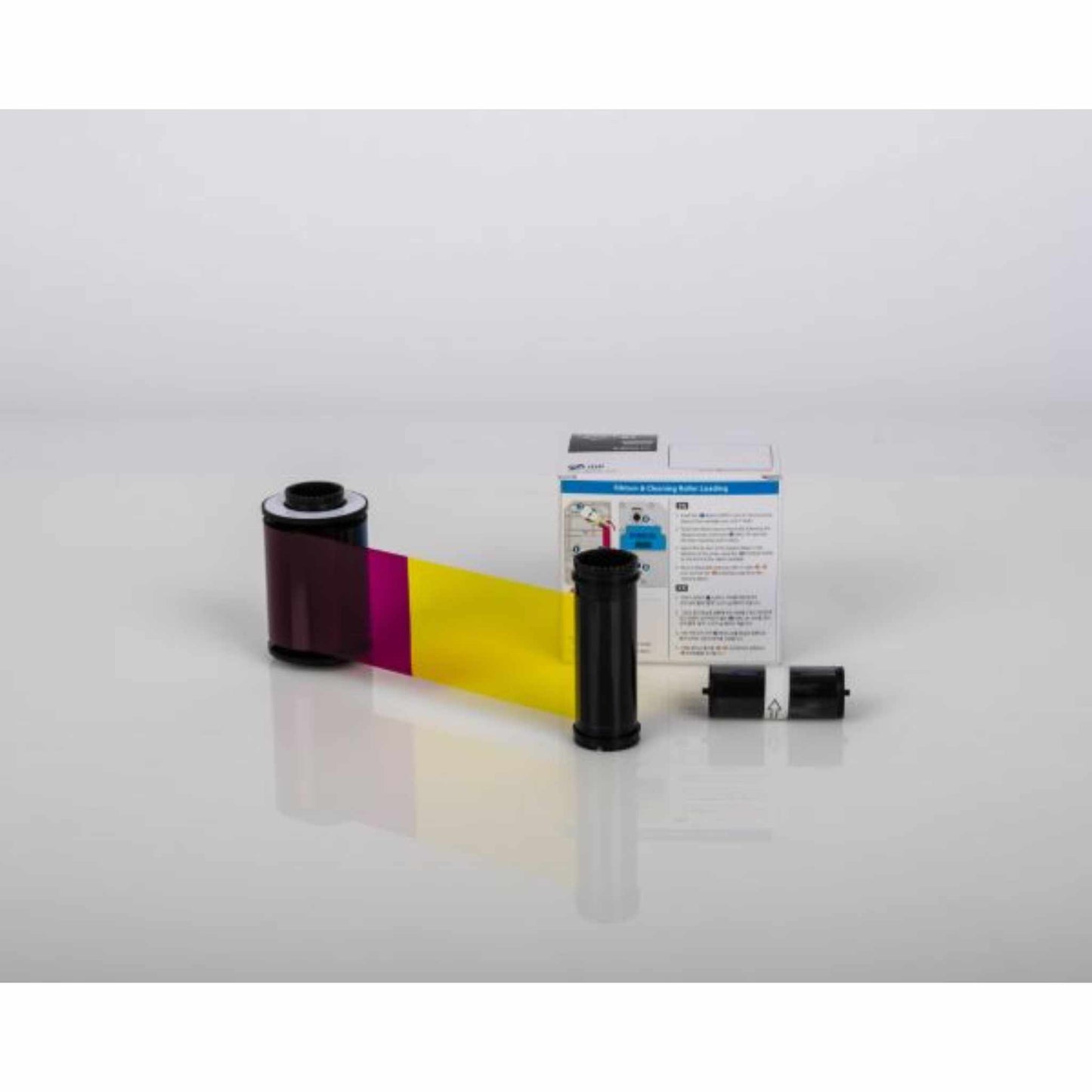 IDP Smart 653379 YMCFK Colour Ribbon (500 Prints) - The Card Printing People