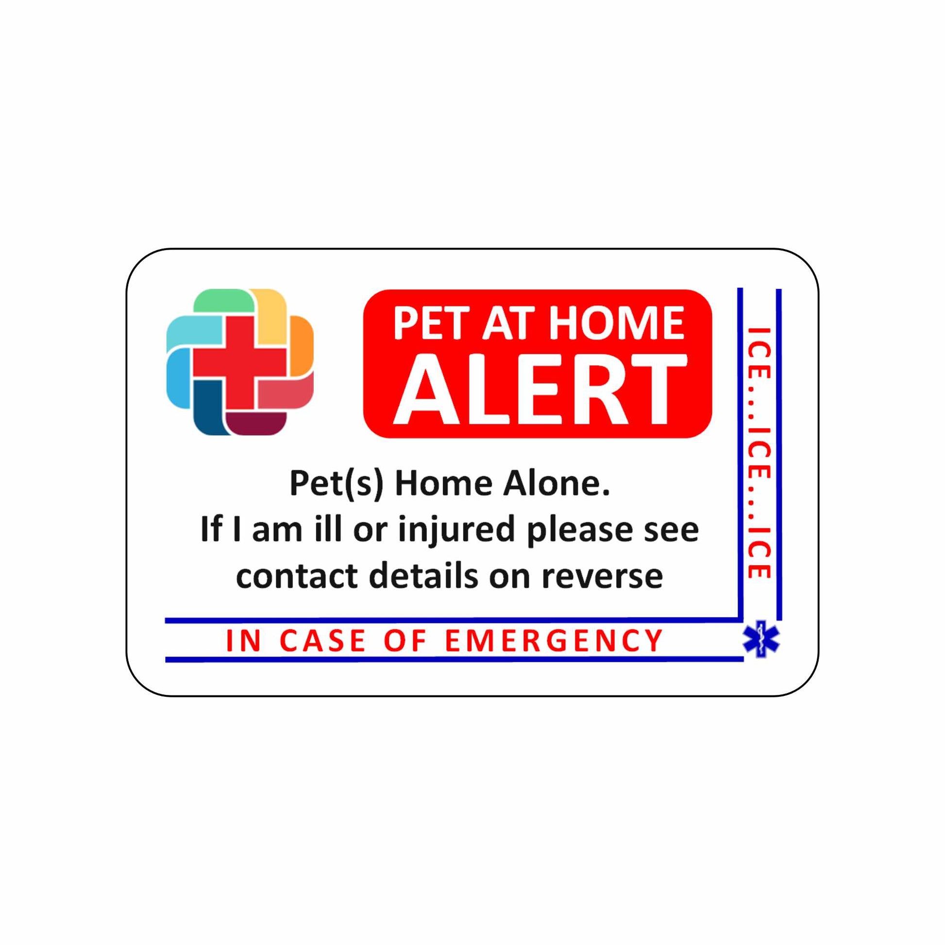 Pet ICE Card - The Card Printing People