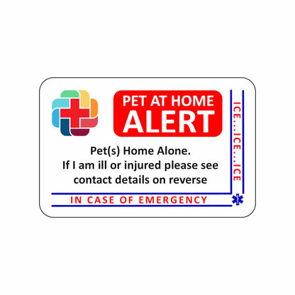 Pet ICE Card - The Card Printing People
