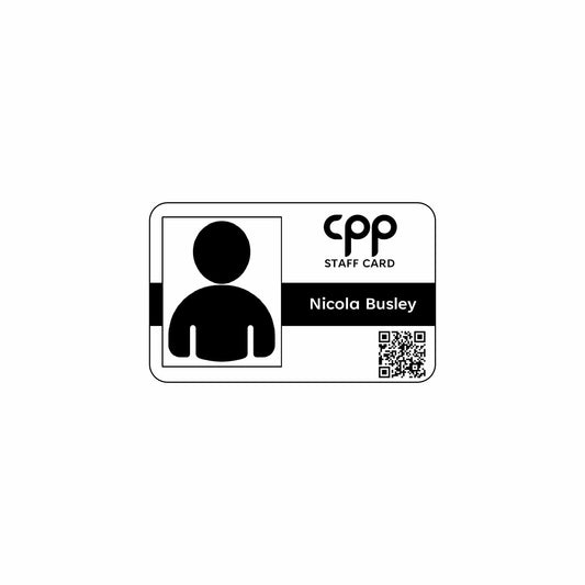 Single Side Print - Black Print - The Card Printing People