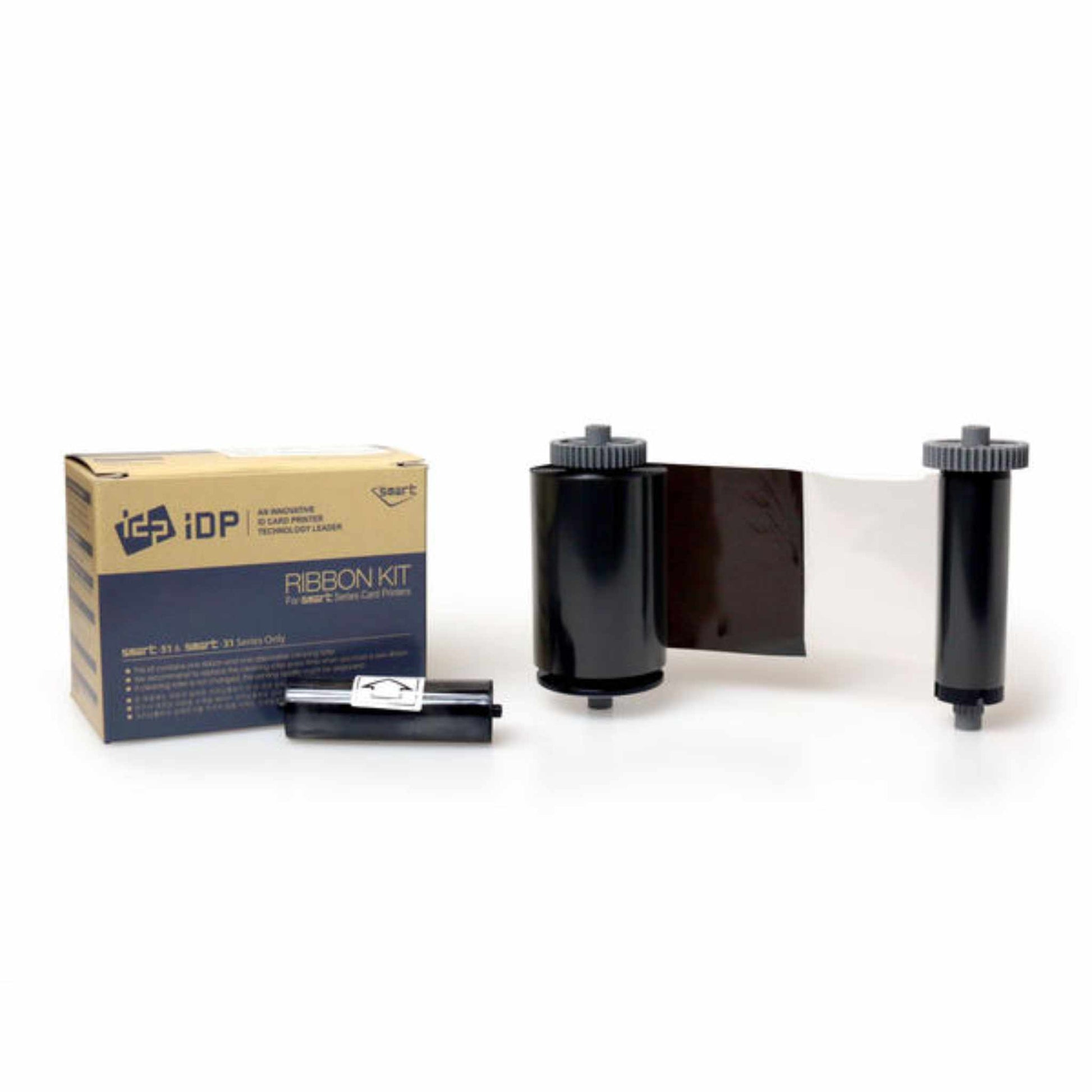 Smart 51 & 31 Resin Black & Overlay KO Ribbon with Cleaning Roller 659385 (600 prints) - The Card Printing People
