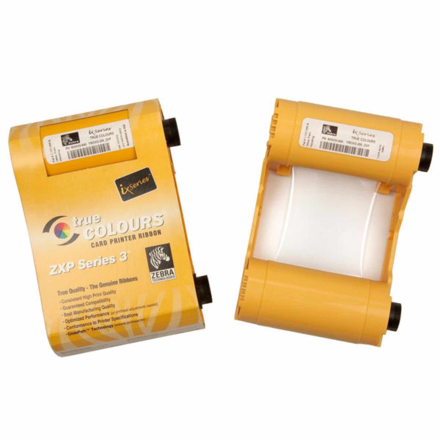 Zebra 800033 - 840 YMCKO Colour Ribbon (200 Prints) - The Card Printing People