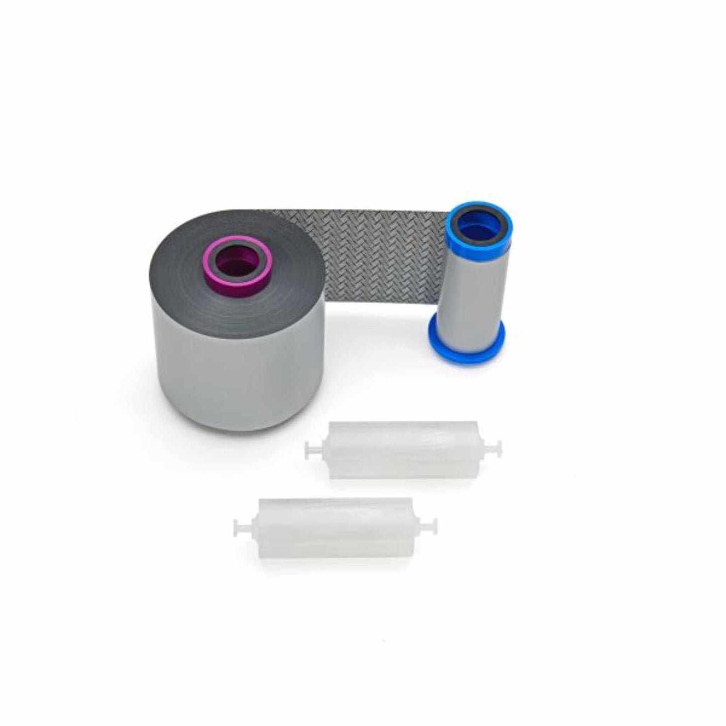 Zebra 800077 - 787EM Grey Monochrome Scratch - off Ribbon - 800077 - 787EM (3250 Prints) - The Card Printing People