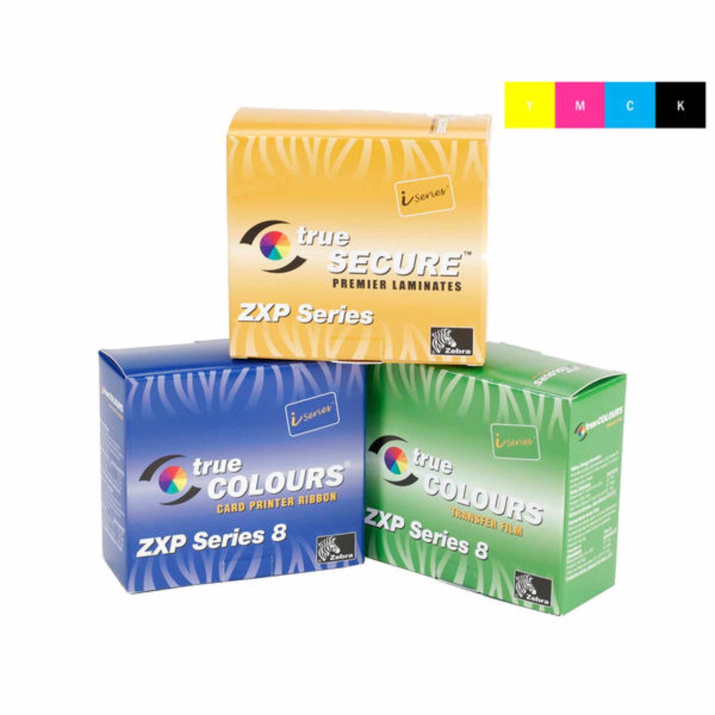 Zebra ZXP Series 8/9 YMCK Colour Ribbon 800012 - 445 (625 Prints) - The Card Printing People