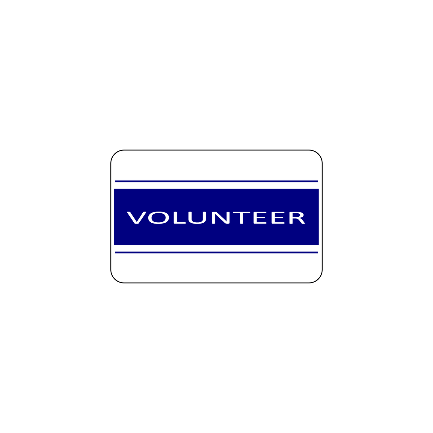VOLUNTEER ID Cards - The Card Printing People