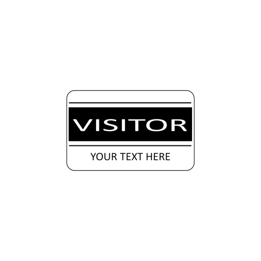 VISITOR ID Cards - Custom Print - The Card Printing People