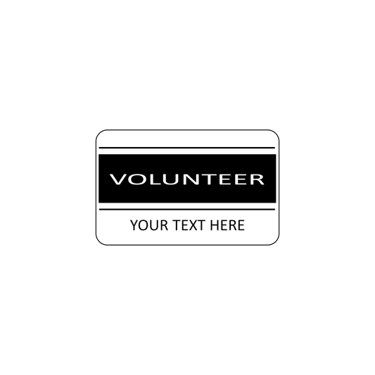 VOLUNTEER ID Cards - Custom Print - The Card Printing People