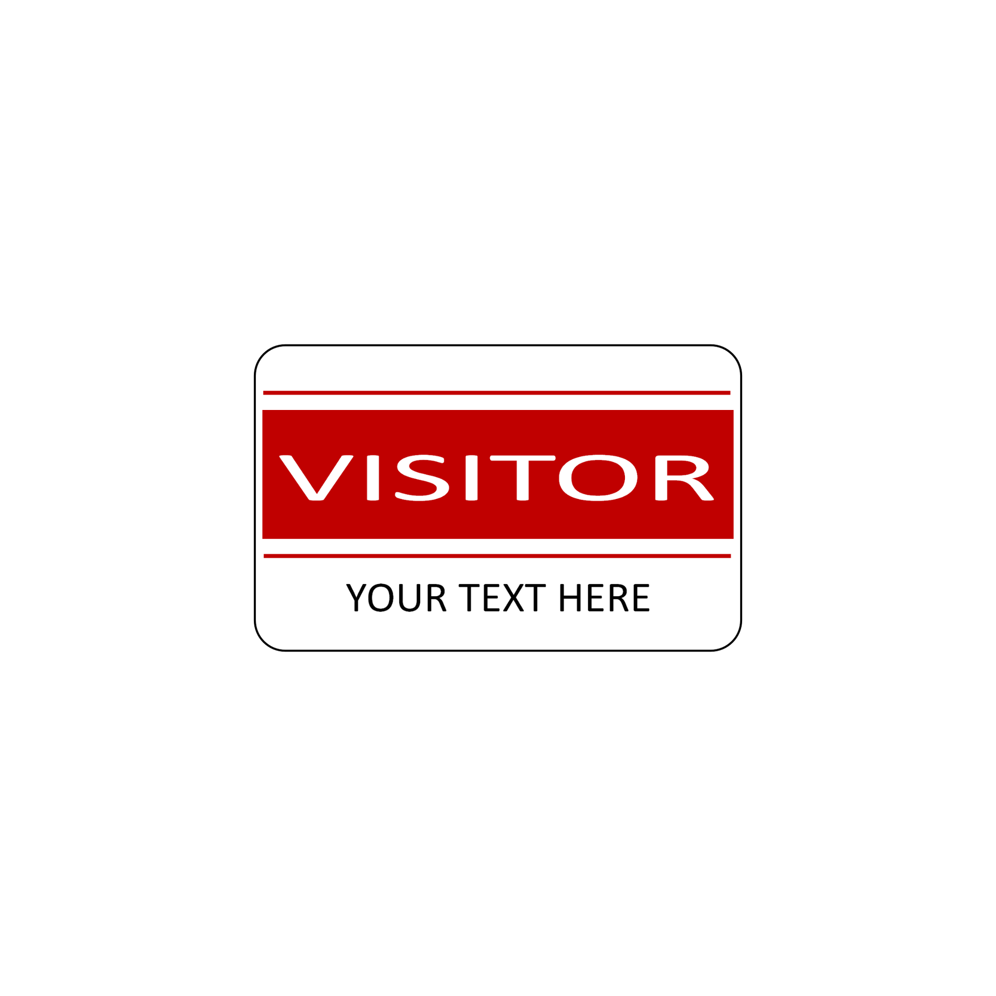 VISITOR ID Cards - Custom Print - The Card Printing People
