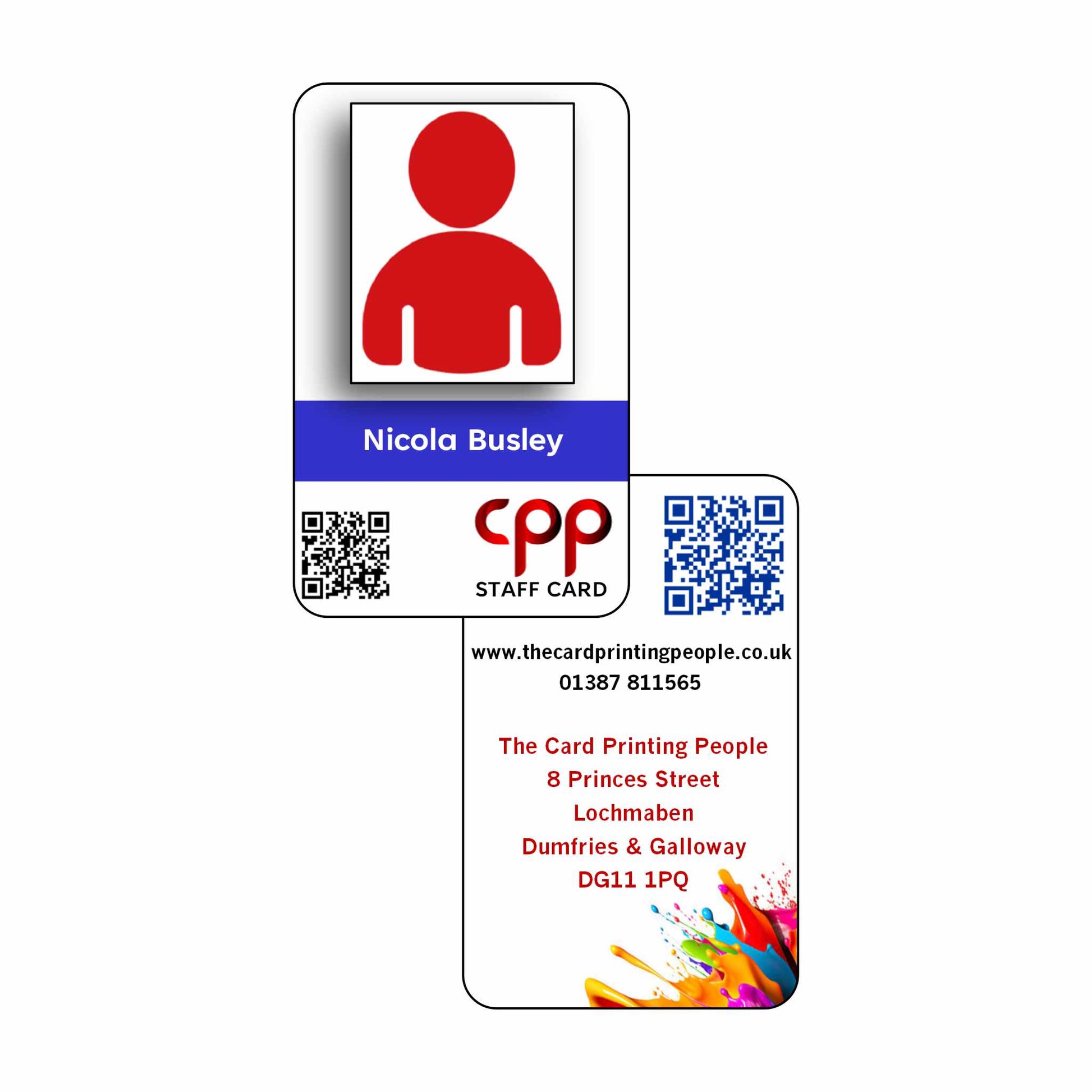 Double Side Print - Full Colour Both Sides - The Card Printing People