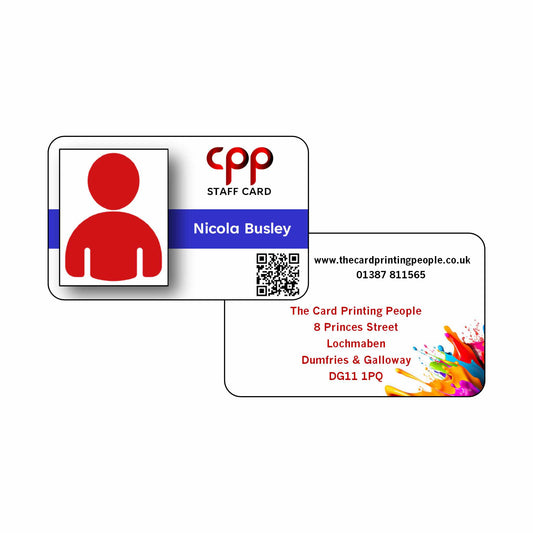 Double Side Print - Full Colour Both Sides - The Card Printing People