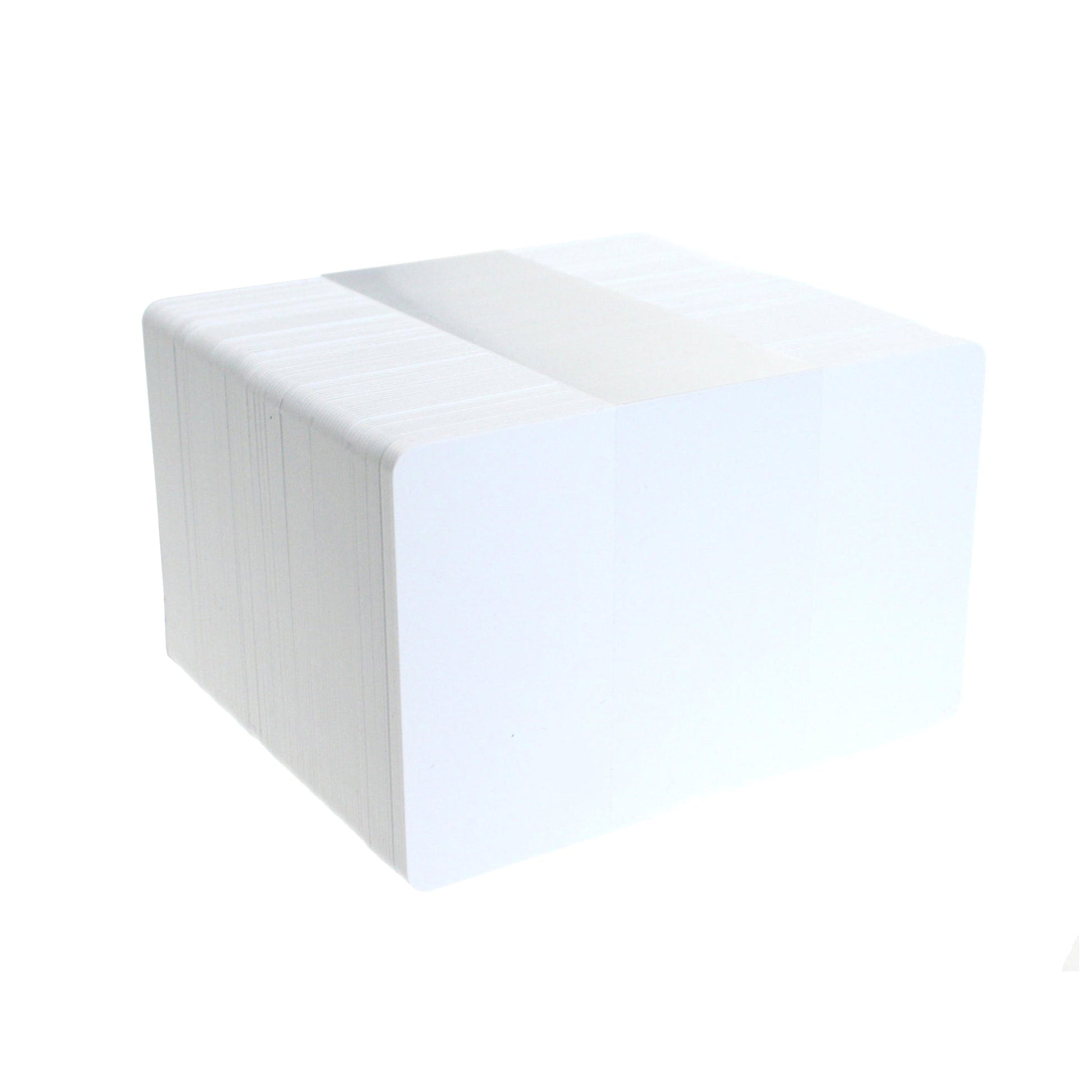 Dyestar Blank White 250 - Micron Plastic Cards (Pack of 100) - The Card Printing People