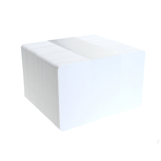 Dyestar Blank White 250 - Micron Plastic Cards (Pack of 100) - The Card Printing People