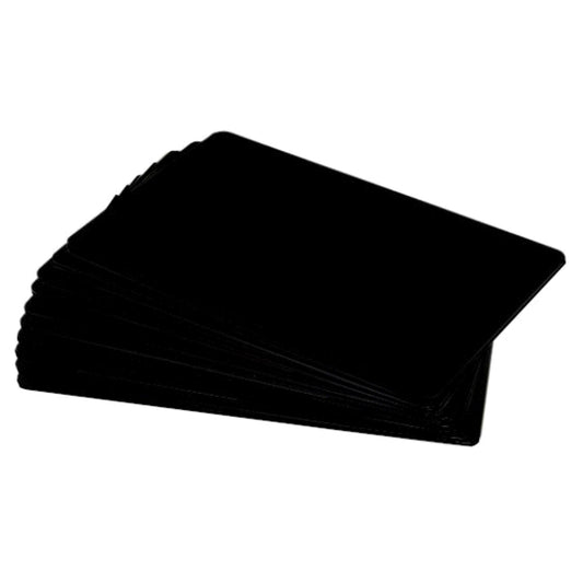 Dyestar Premium Black Matte 760 Micron Foodsafe Cards with Coloured Core (Pack of 100) - The Card Printing People