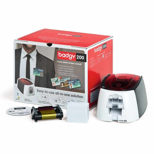 Evolis Badgy 200 ID Card Printer - The Card Printing People