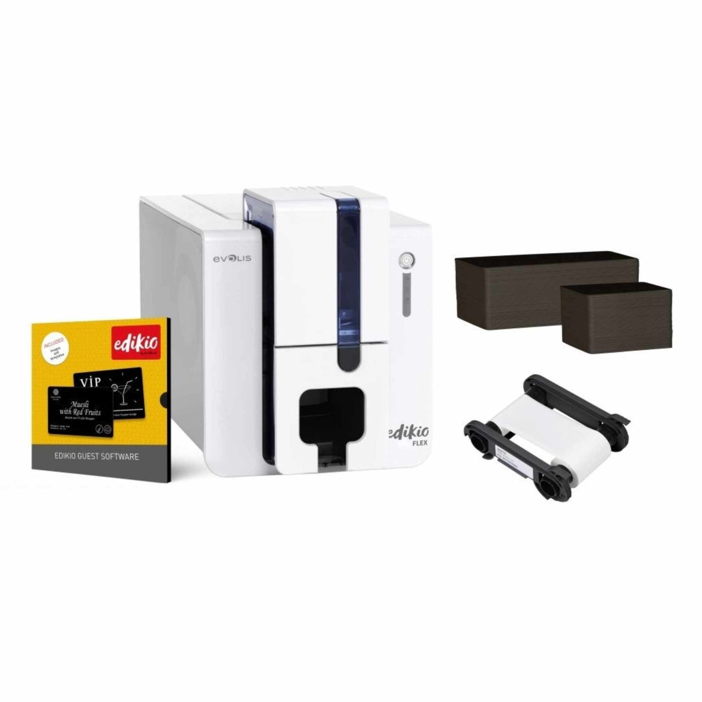 Evolis Edikio Guest Flex Printing Bundle - The Card Printing People