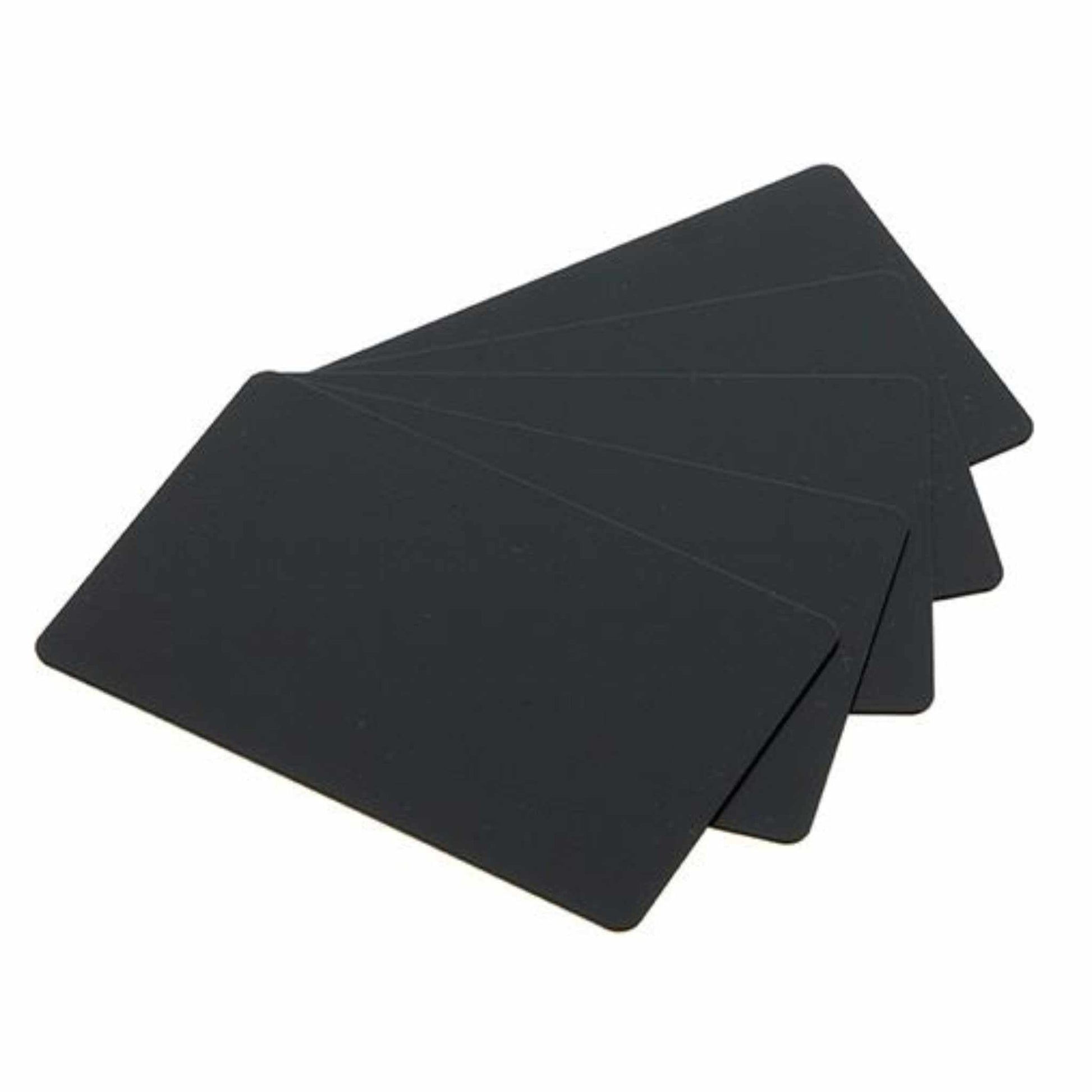Evolis PVC Matte Black Cards (Pack of 500) - The Card Printing People