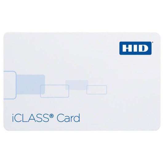 HID 2000 iCLASS Smart Card - 2K N10002 34bit (Pack of 100) - The Card Printing People