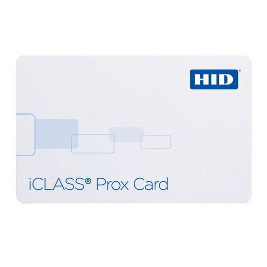 HID 2120 ISOProx II & iClass Dual Technology Composite Cards, 2120BGGMNM (Pack of 100) - The Card Printing People
